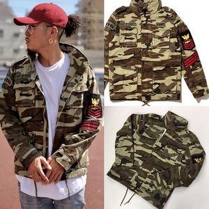 2018 Army style jacket New Yorker